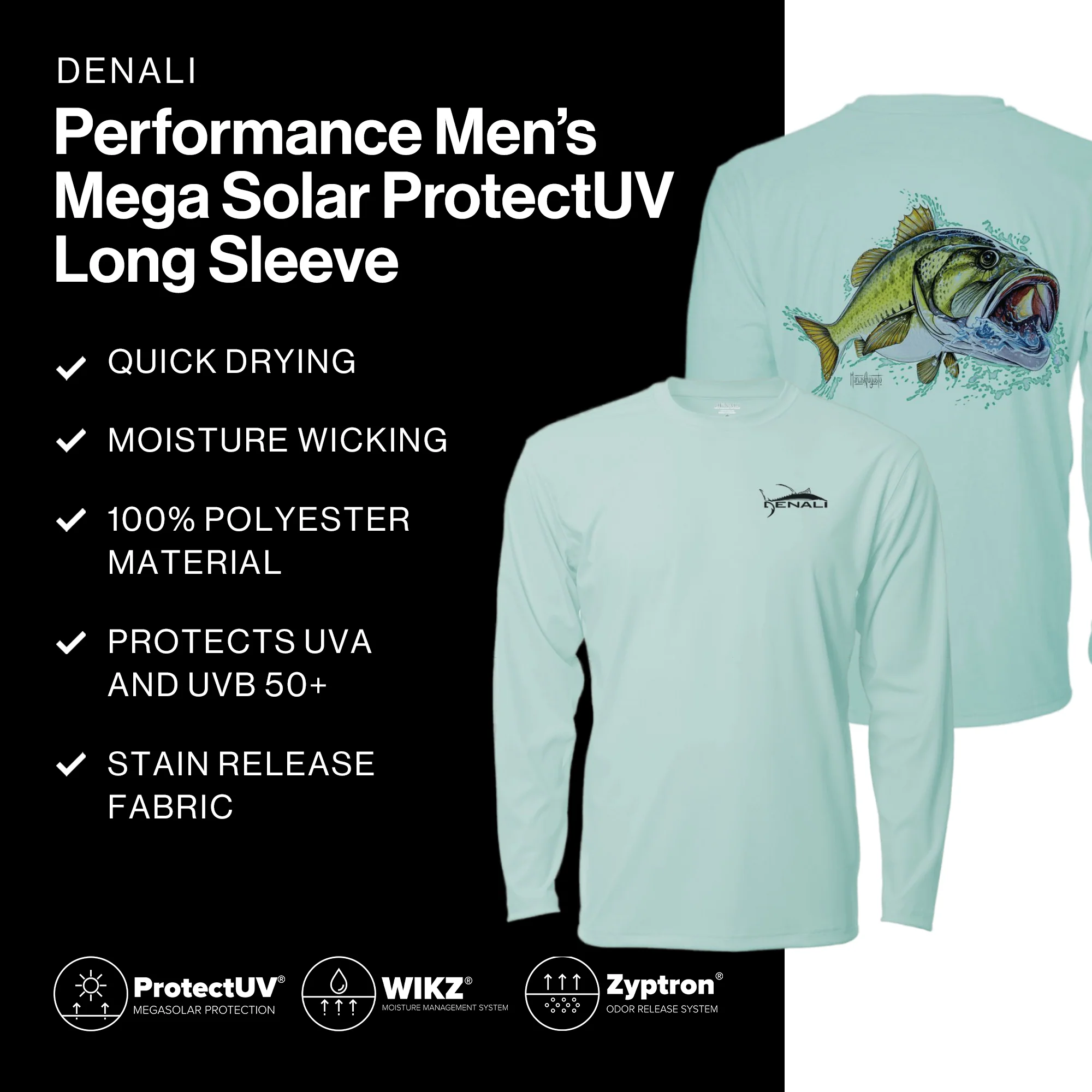 Bass - Long Sleeve ProtectUV® Sun Protective Shirt - Image 23