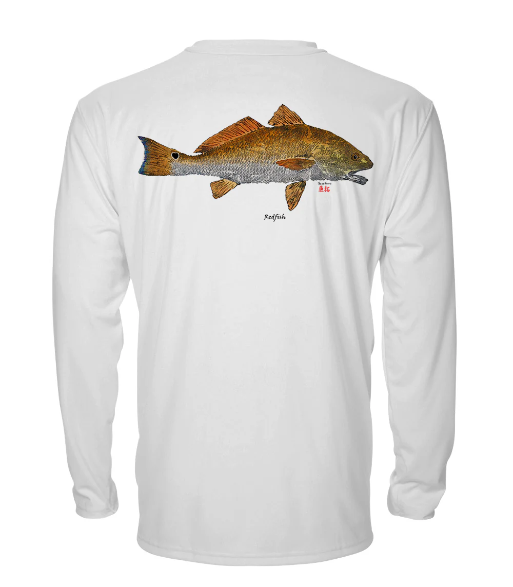 Small Redfish - chillBRO® by Denali Mens Long Sleeve Sun Protective Shirt - Image 16