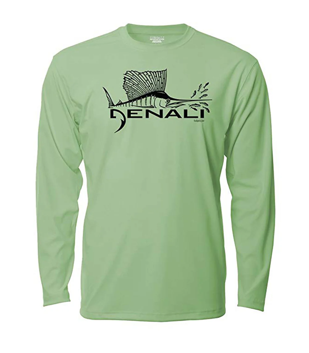 Denali Sailfish Logo: Long Sleeve ProtectUV® Sun Protective Shirt - Image 4