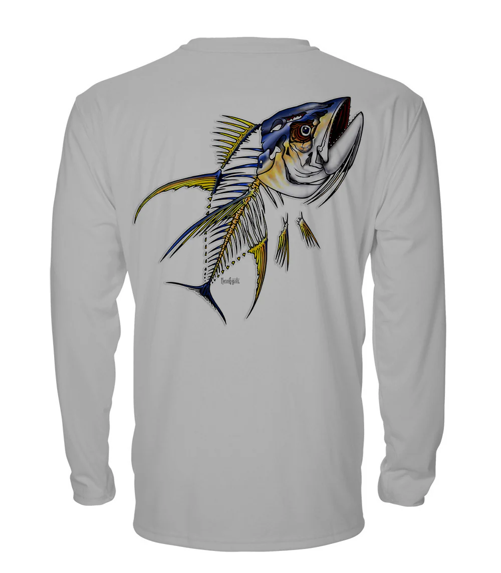 Yellowfin Tuna - Long Sleeve ProtectUV® Sun Protective Shirt - Image 10