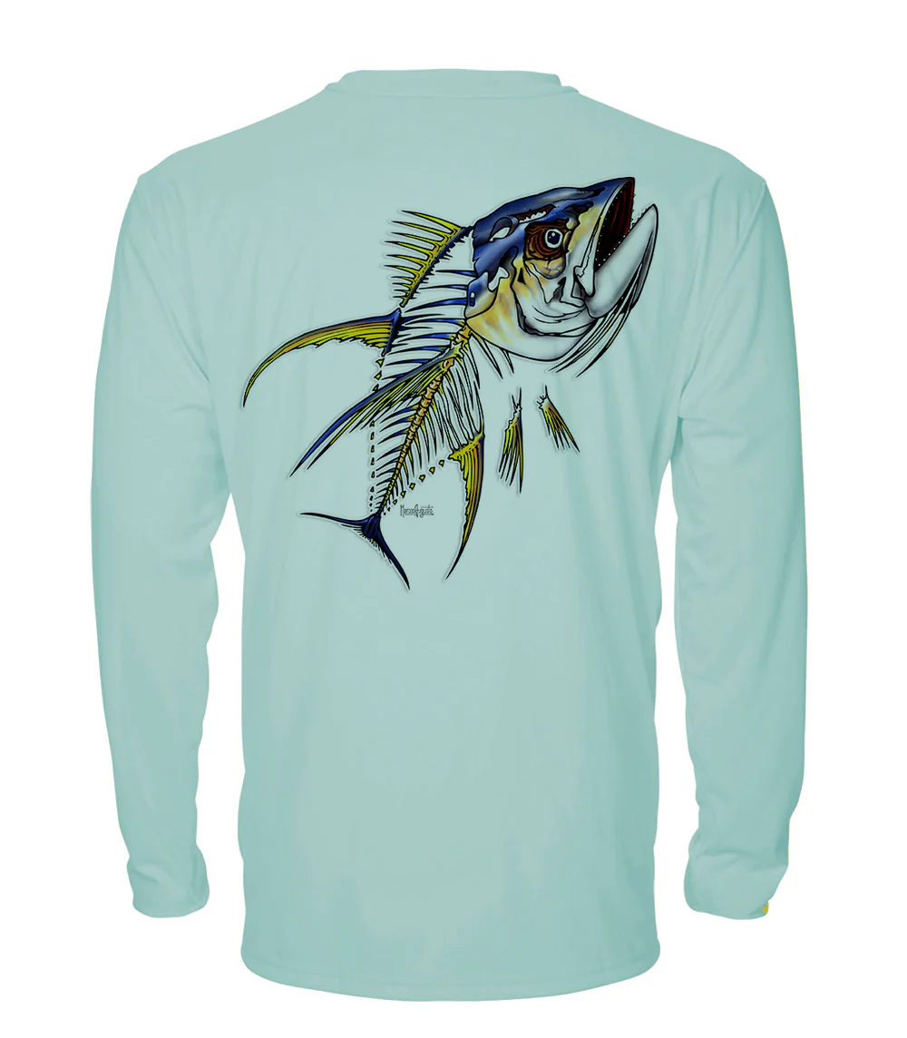 Yellowfin Tuna - Long Sleeve ProtectUV® Sun Protective Shirt - Image 13