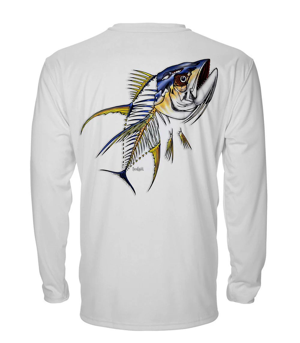 Yellowfin Tuna - Long Sleeve ProtectUV® Sun Protective Shirt - Image 16