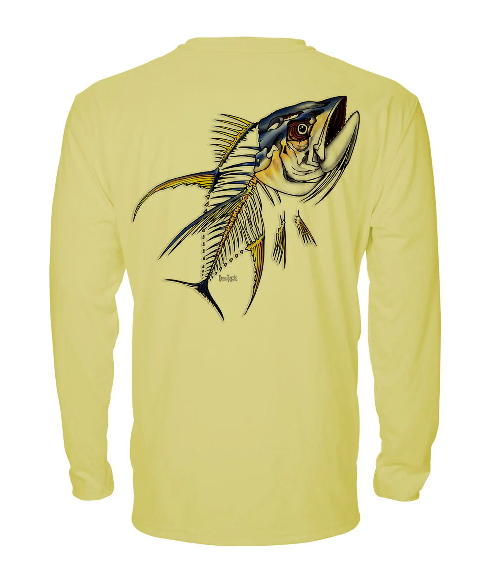 Yellowfin Tuna - Long Sleeve ProtectUV® Sun Protective Shirt - Image 4