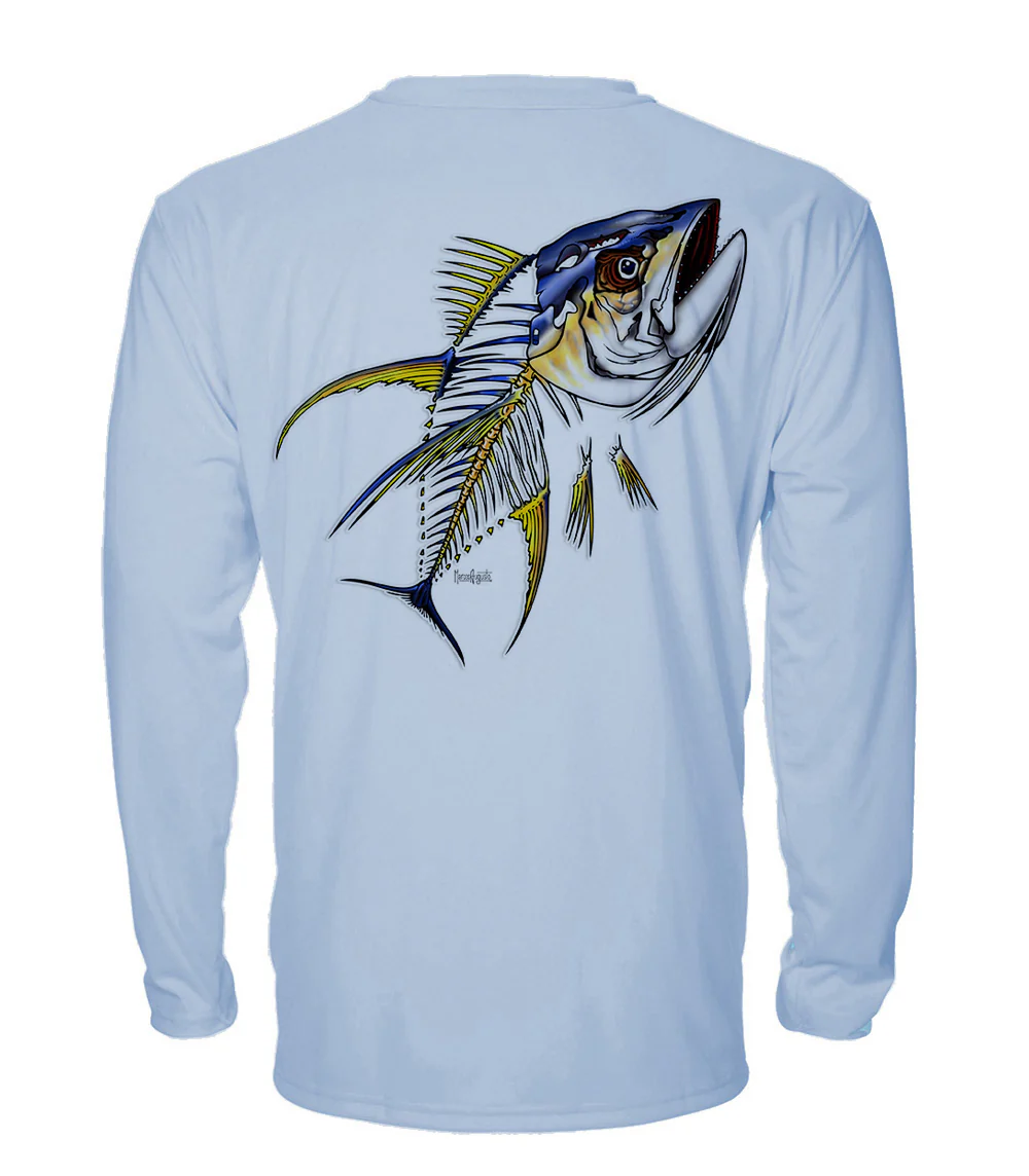 Yellowfin Tuna - Long Sleeve ProtectUV® Sun Protective Shirt - Image 7