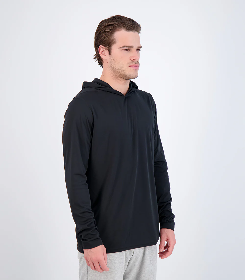Teaser™ Mens Long Sleeve Hoodie ProtectUV® Sun Protective Shirt - Image 4
