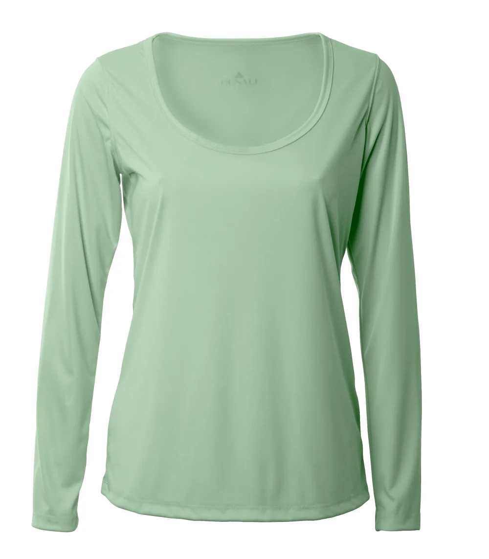 Bonita Ladies Long Sleeve Scoop Neck ProtectUV® Sun Protective Shirt - Image 12