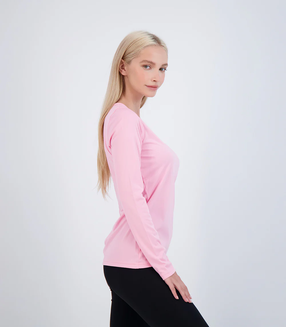 Bonita Ladies Long Sleeve Scoop Neck ProtectUV® Sun Protective Shirt - Image 7