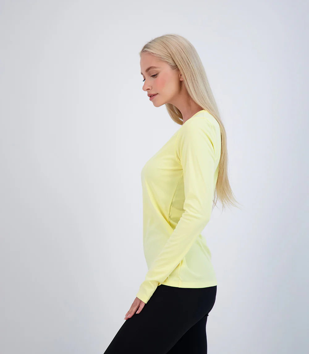 Bonita Ladies Long Sleeve V Neck ProtectUV® Sun Protective Shirt - Image 8