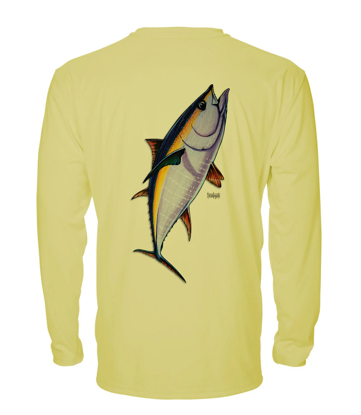 Yellowfin Tuna - Long Sleeve ProtectUV® Sun Protective Shirt - Image 17