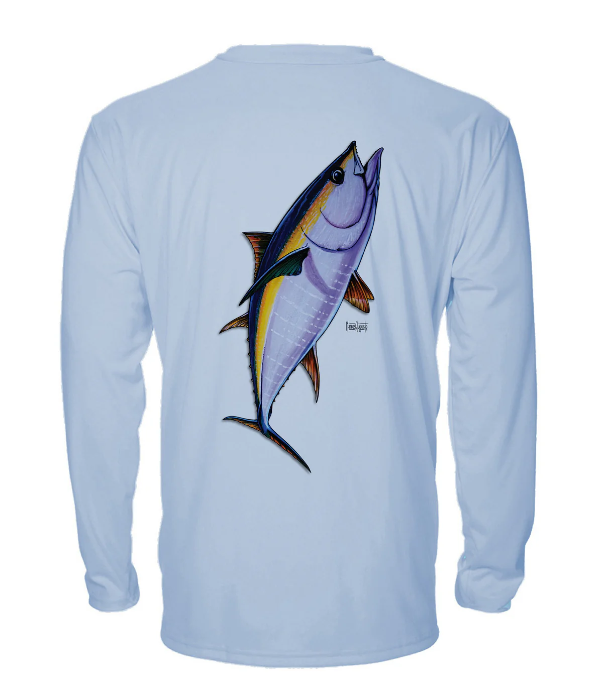 Yellowfin Tuna - Long Sleeve ProtectUV® Sun Protective Shirt - Image 25