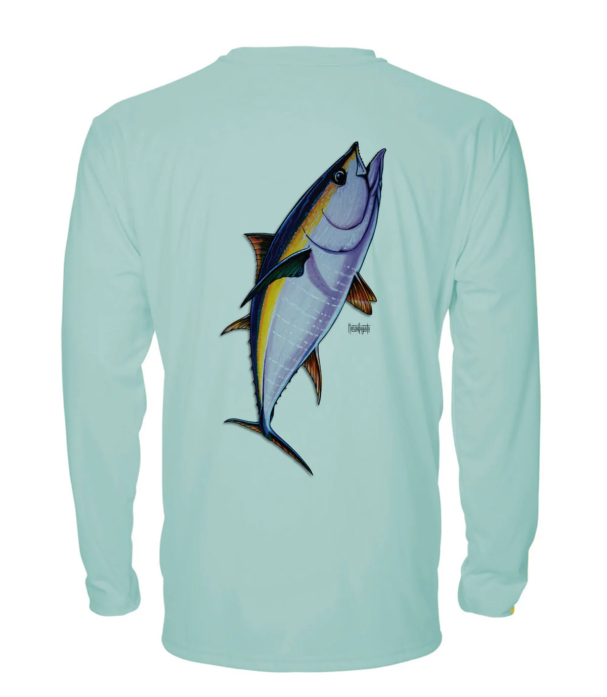 Yellowfin Tuna - Long Sleeve ProtectUV® Sun Protective Shirt - Image 37