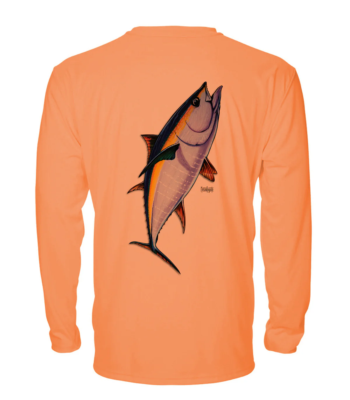 Yellowfin Tuna - Long Sleeve ProtectUV® Sun Protective Shirt - Image 41